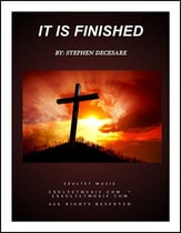 It is Finished SATB choral sheet music cover